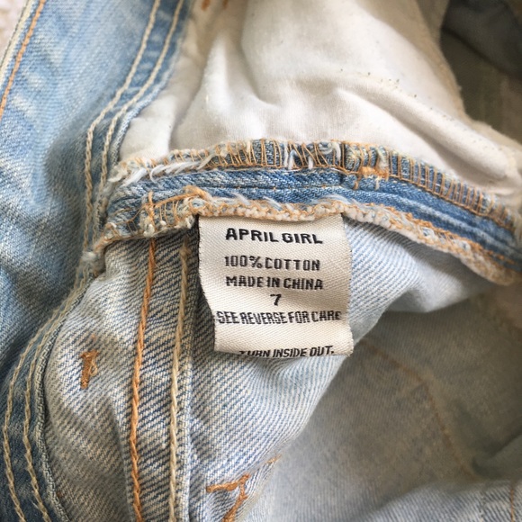 April Girl denim shorts - Picture 5 of 6